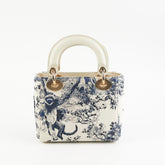 Christian Dior Mini Lady Dior Toile De Joy